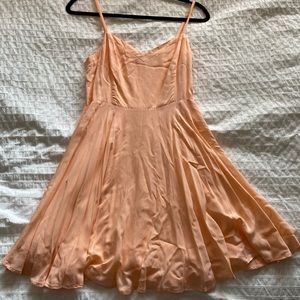 Aritzia Pink Skater Dress